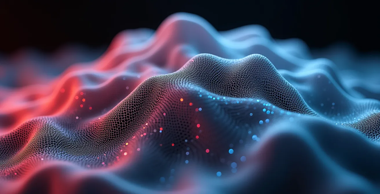 3D mesh topology following anatomical muscle structure