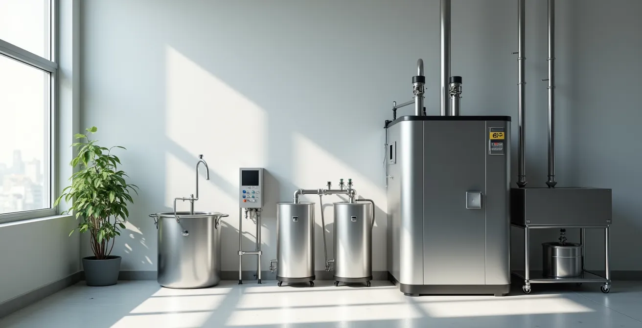 Electrolytic silver recovery unit connected to darkroom fixer collection system